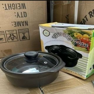 Nồi đất 1,5L màu đen (T16 )