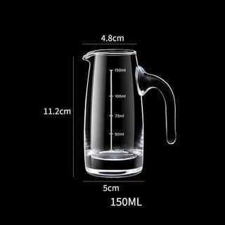 Ca bình thủy tinh rót rượu 24k 150ml (THÙNG 96C)