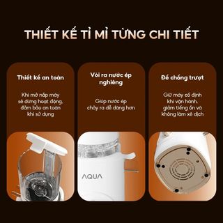 Máy ép chậm AQUA AQS-JSJ0901RW-VN