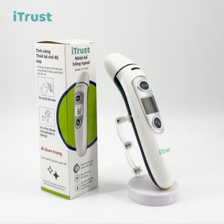 Nhiệt kế hồng ngoại IR100, 2 chức năng đo trán, đo tai