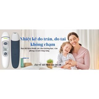 Nhiệt kế hồng ngoại IR100, 2 chức năng đo trán, đo tai