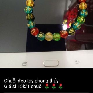 Chuỗi đeo tay phong thủy mẫu đẹp y hình luôn ms010