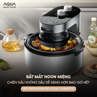 Nồi chiên không dầu AQUA AQS-ADB501T(S)