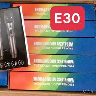 BỘ 2 MIC KARAOKE CHUYÊN NGHIỆP KHÔNG DÂY EHOONA E-30