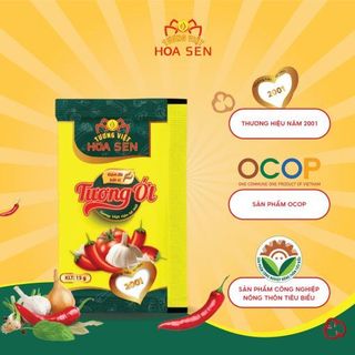 Thùng 600 gói Tương Ớt 15g Màng màu Tương Việt Hoa Sen