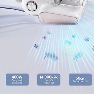 Máy hút bụi đệm giường AQUA AQS-CMP105R(W)-VN