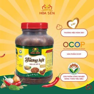 Thùng 15 hủ Tương Hột Thùng 850ml Tương Việt Hoa Sen