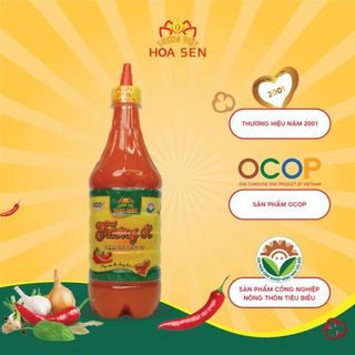 Tương Ớt 700g ( 1 thùng 12 chai) Tương Việt Hoa Sen