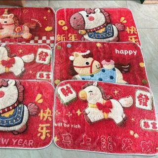 Thảm Lông hình Ngựa mẫu mới 2026