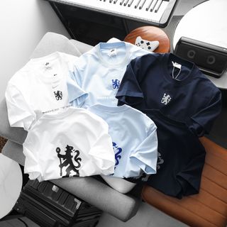 Áo thun nam.   Chất liệu cotton cao cấp, đặc tính đàn hồi, thấm hút mồ hôi tốt, độ bền màu cao