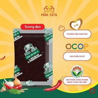 Thùng 1000 gói Tương Đen gói 15g Tương Việt Hoa Sen