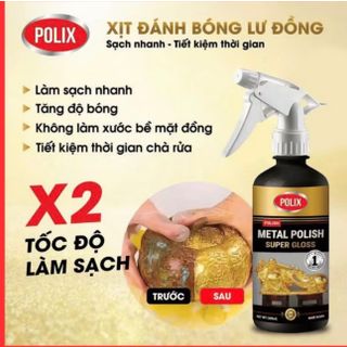 Chai Xịt Đánh Bóng Kim Loại, Đồ Thờ Cúng Bằng Đồng Polix
