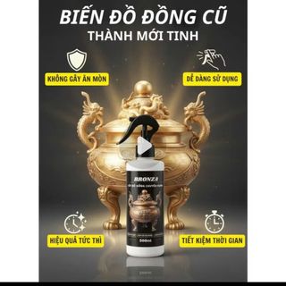 BRONZA – dung dịch tẩy sáng đồ đồng thế hệ mới. hàng chính hãng