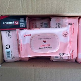 Khăn ướt lau đa năng Gummi ( 43 tờ )