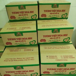 Thùng 600 gói Tương ớt gói 15g Tương Việt Hoa Sen