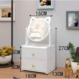 KỆ ĐỰNG MỸ PHẨM CÓ GƯƠNG TRANG ĐIỂM