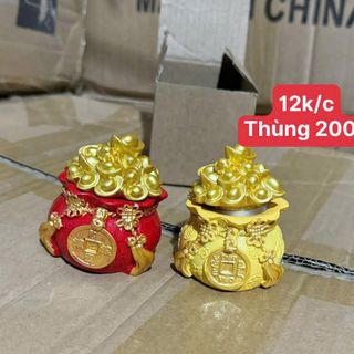 HỦ ĐỰNG MUỐI GẠO THẦN TÀI SIZE NHỎ