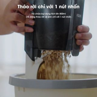 Máy hút bụi cầm tay AQUA AQS-CCX600R(W)-VN