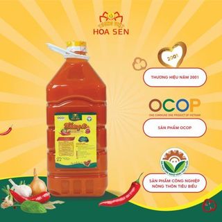 Thùng 4 bình Tương Ớt Đặc Biệt 5kg Siêu Cay 4.8kg