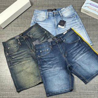 Quần Short jean nam. co giãn  Phom căn bãn