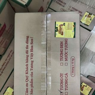 Thùng 1000 gói Tương Ớt 15g Tương Việt Hoa Sen