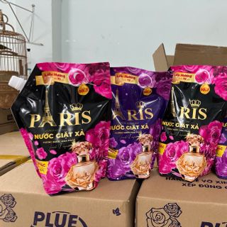 Nước Giặt Paris 2200ml - Nước Giặt Xả Thơm Lâu, Hương Nước Hoa Pháp Làm Sạch