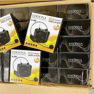 MÁY TRỢ GIẢNG KÈM MIC KHÔNG DÂY EHOONA E-366