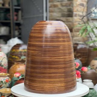 Set 3 Bình Hoa, Lọ Hoa Vân Gỗ (THÙNG 8 SET )