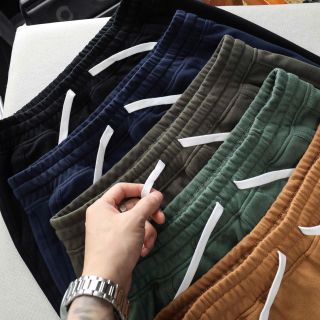 Short nỉ A 100% cotton. Chất da cá xịn dày dặn mịn mát. Vải bo đồng chất, đồng màu