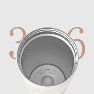 Ly giữ nhiệt hoạt tiết hoa sơn trà GERM GE-23AW-B77