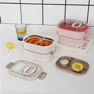 Cặp lồng bọc nhựa DM6004A -700ML +400ML (THÙNG 24C)