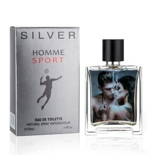 Nước Hoa Nam Silver Homme Sport Eau De Toilette 100ml – Hương Thơm Thể Thao, Năng Động