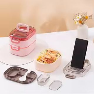 Cặp lồng bọc nhựa DM6004A -700ML +400ML (THÙNG 24C)