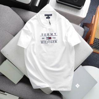 Áo thun nam. Chất 100% COTTON chính phẩm co giản 4 chiều xịn sò dày dặn mịn mát, mẫu thêu BASIC