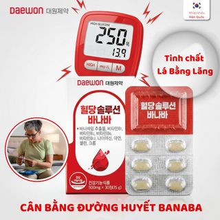 Viên Uống Cân Bằng Đường Huyết Tinh Chất Lá Bằng Lăng Banaba Tuyển sỉ toàn quốc