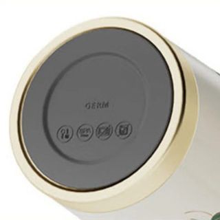 Ly giữ nhiệt họa tiết cỏ bốn lá GERM GE-23AW-B76