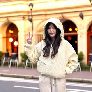 Áo phao nữ 2 lớp chằn gòn ấm áp