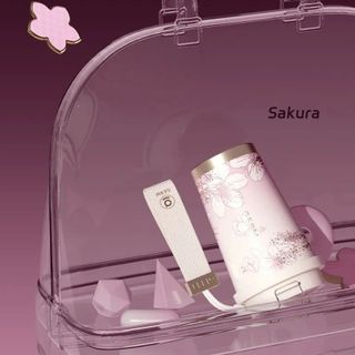 Ly giữ nhiệt BST HOA ANH ĐÀO GERM GE-24SS-DB77