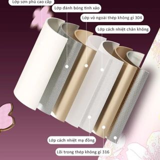 Ly giữ nhiệt BST HOA ANH ĐÀO GERM GE-24SS-DB77