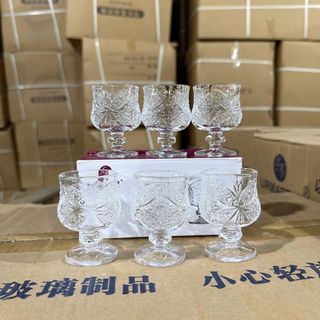 LY RƯỢU TÂY THUỶ TINH F132A