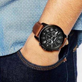 SALE ĐỒNG HỒ NAM CAO CẤP DÂY DA POSSIL FS4885 FULL KIM FULLBOX KHÔNG TAG