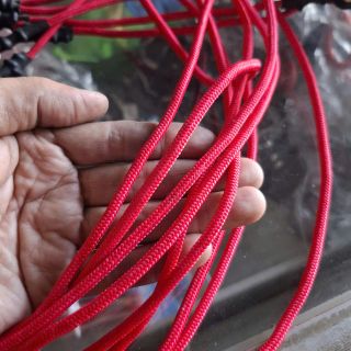 Dây cột gà bao chất lượng (dây to - móc , khớp inox) bịt chân 100% da bò dầy