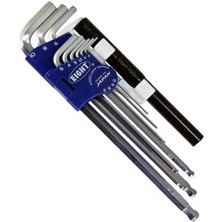 BỘ LỤC GIÁC EIGHT TLS-9NP (9 CÂY) KÈM TAY CÔNG - NHẬT BẢN