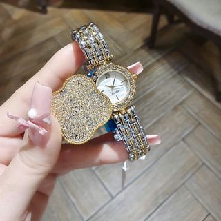 ĐỒNG HỒ NỮ CHÍNH HÃNG SCOTTE DÂY INOX MẶT MỞ NẮP XOAY FULLBOX