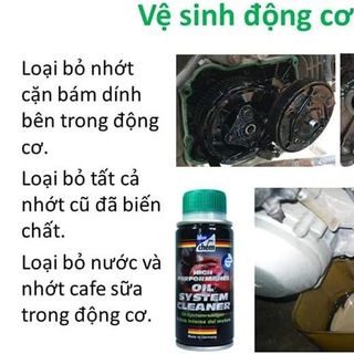 Phụ gia xăng/nhớt/nano cho xe máy Bluechem 33027 /3 3017 / 33047