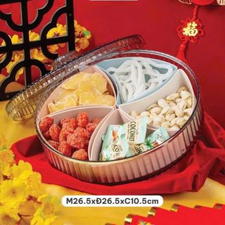 KHAY MỨT TRÒN 5 NGĂN HOKORI 5637-1