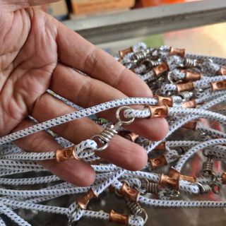 Dây cột gà TRE + NÒI điều sài được , giá rẻ , cao cấp , móc khớp inox , chất liệu da bò , dây dài 1 mét 8