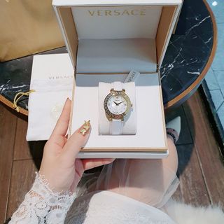 SĂN SALE ĐỒNG HỒ NỮ CAO CẤP VERSEC DÂY DA MẶT TRÒN