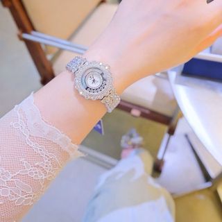 ĐỒNG HỒ NỮ CHÍNH HÃNG FUNMEI F2128 ĐÍNH PHA LÊ FULLBOX HÃNG