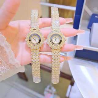 ĐỒNG HỒ NỮ CHÍNH HÃNG FUNMEI F2128 ĐÍNH PHA LÊ FULLBOX HÃNG